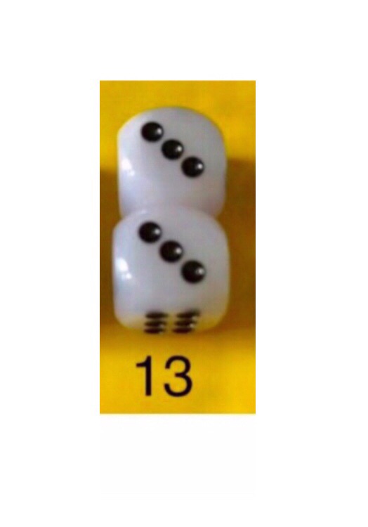Xí ngầu 13 ly -2 viên