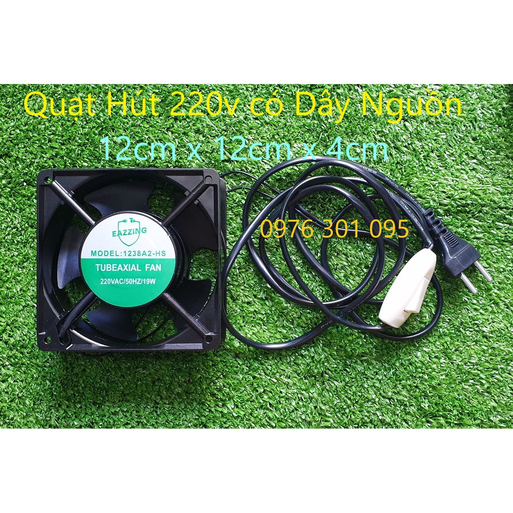 Quạt Thông Gió - Hút Mùi 8cm/9cm/12cm - Điện 220v
