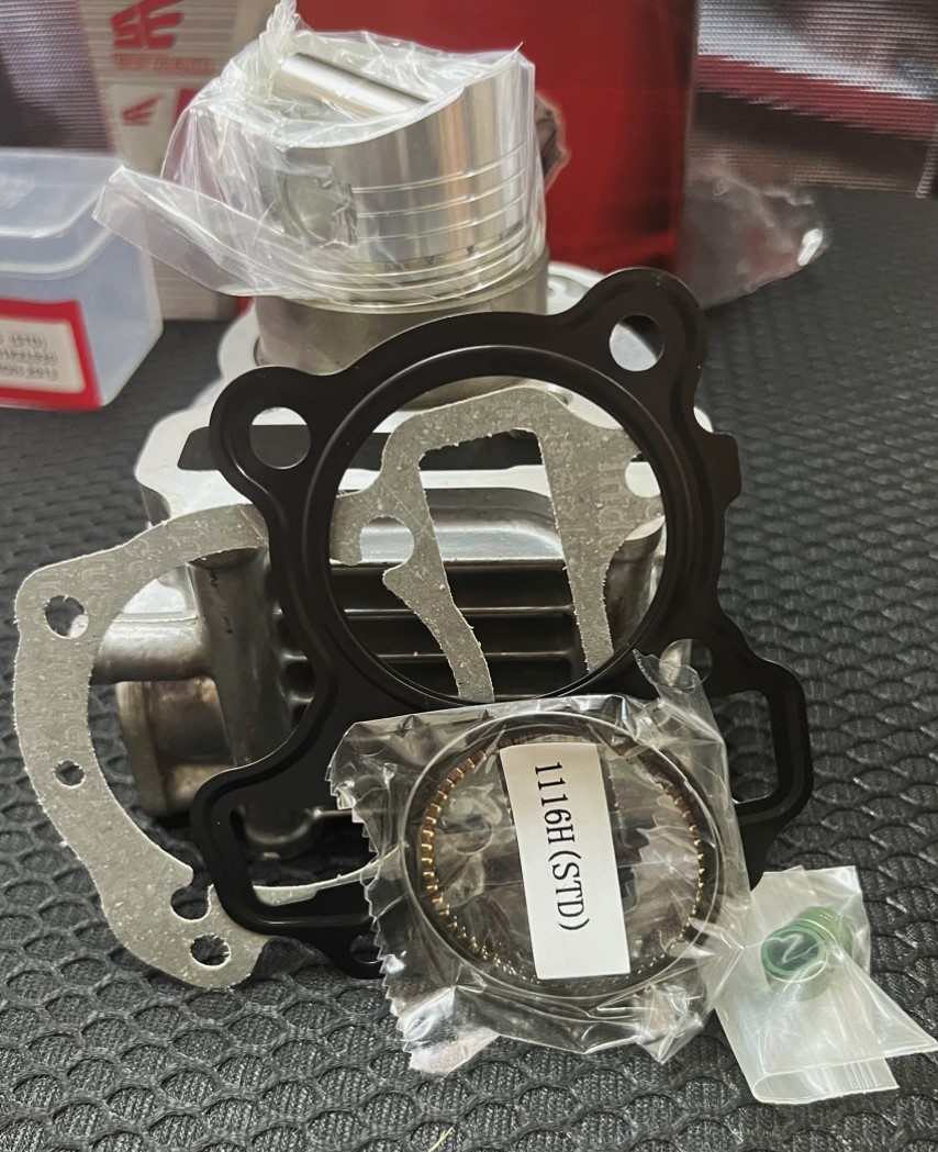BỘ HƠI (XI LANH,PISTON,XÉC MĂNG) XE VISION 2013,VS CŨ, VS 2011,2012(KZL)