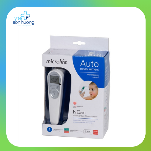 NHIỆT KẾ ĐIỆN TỬ ĐO TRÁN MICROLIFE NC200
