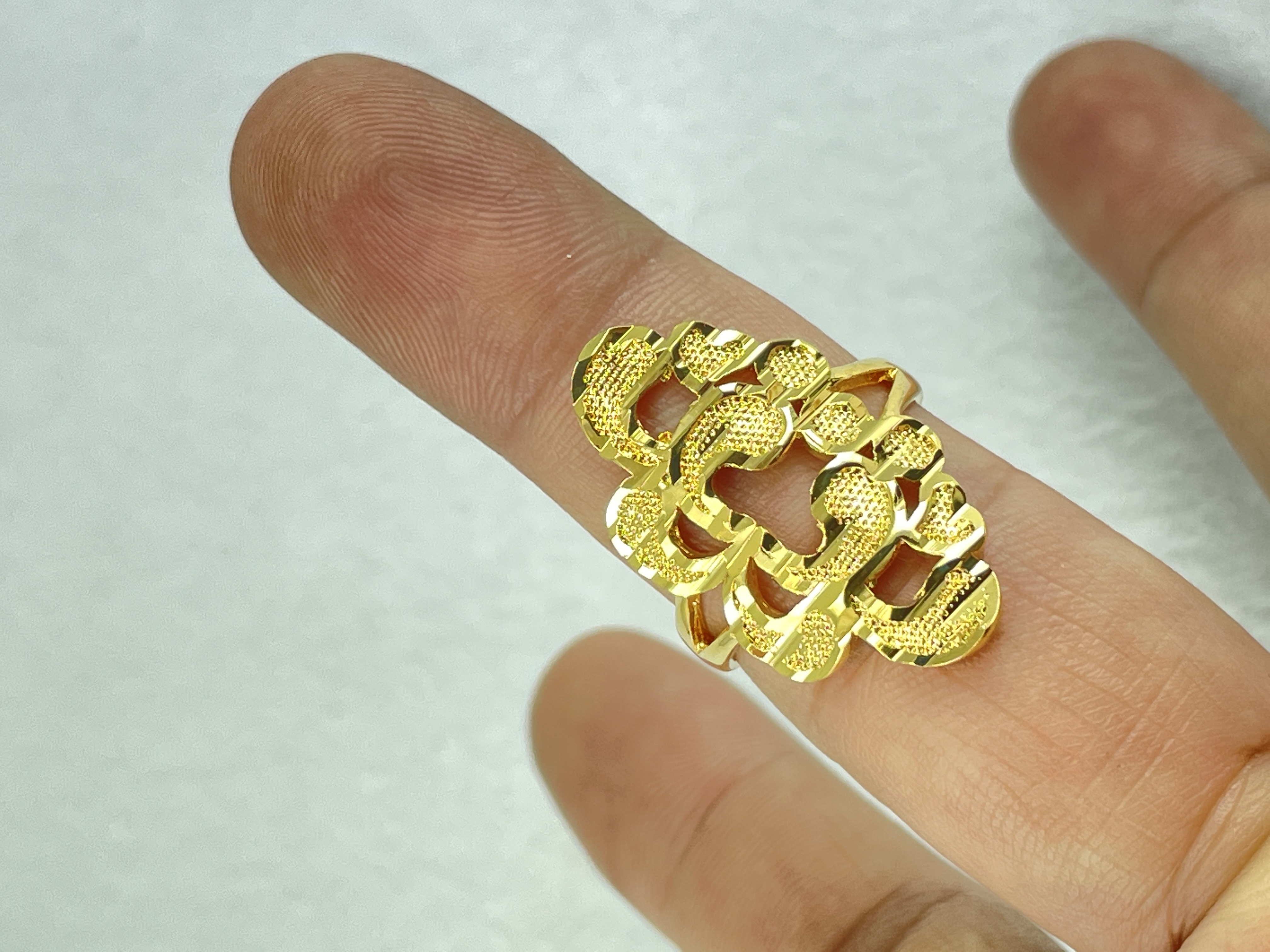 Nhẫn nữ mạ vàng 24k sáng bóng