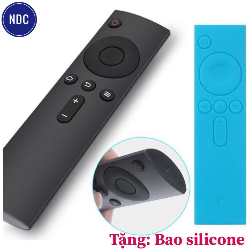 [HCM]Remote Mibox MiTV Dùng Pin Tiểu AAA (Hồng Ngoại, Bluetooth Tặng bao silicon)