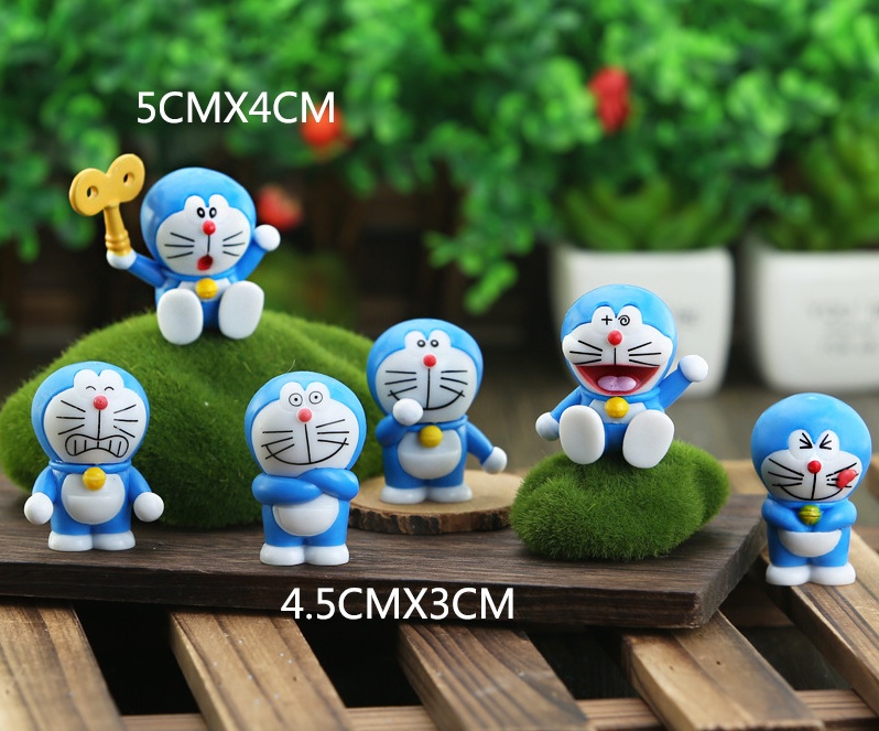Set 6 mô hình Doraemon siêu cute-Mẫu 7