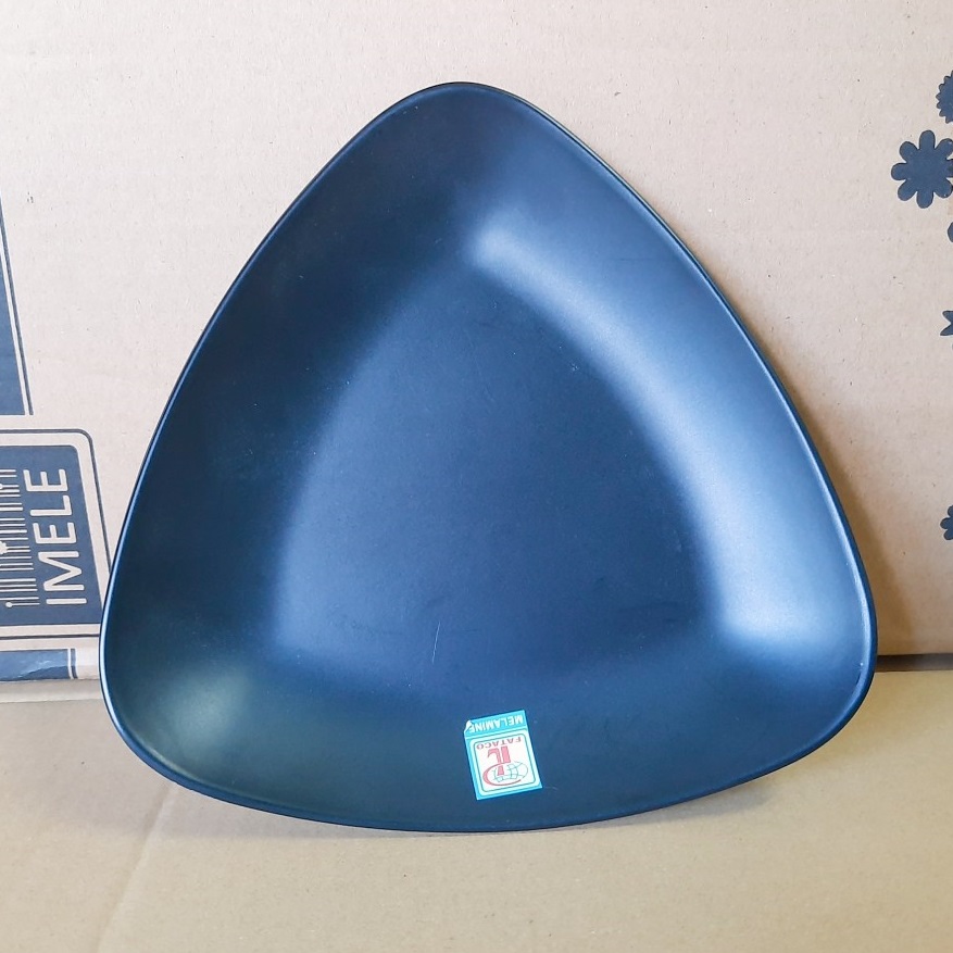 [HCM]Dĩa Nhựa Melamine Tam Giác 22cm
