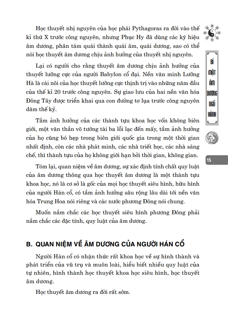 SÁCH - Bí mật âm dương ngũ hành (bìa cứng)