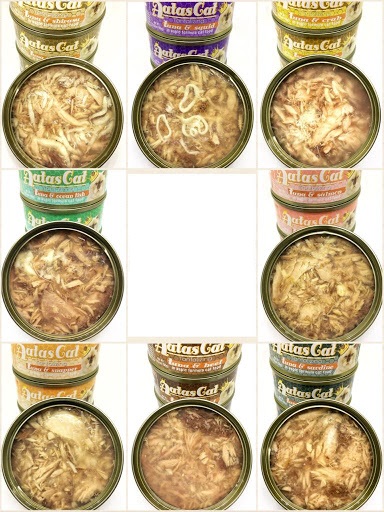 [HCM]Thịt hộp cá ngừ cho mèo - Aatas Cat 80g