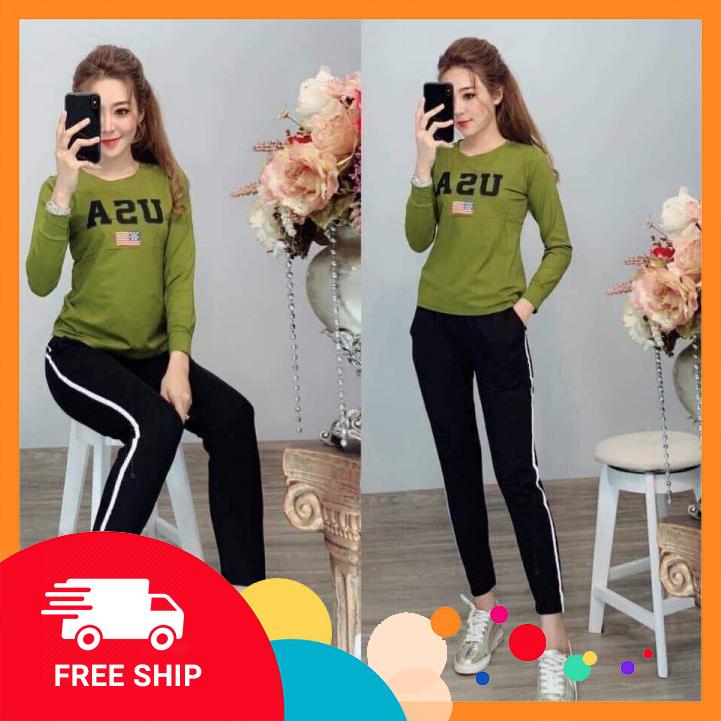 SET ĐỒ BỘ NỮ MẶC Ở NHÀ ĐỦ SIZE,ĐỦ MÀU CHẤT THUN CO GIÃN 4 CHIỀU