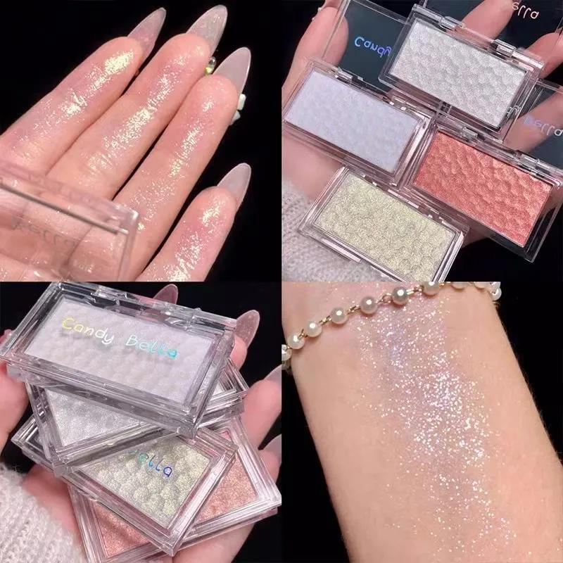 Phấn Bắt Sáng Ánh Nhũ Lấp Lánh Mềm Mịn Candy Bella