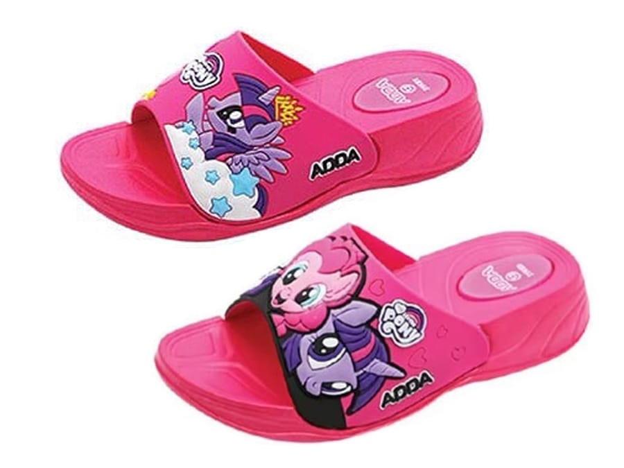Dép cho bé gái quai ngang ngua Pony Thái Lan Adda 31K61/31K60 (Hình ngẫu nhiên)