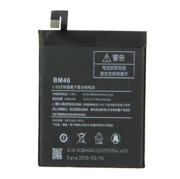 PIN XIAOMI BM46 / XIAOMI REDMI NOTE 3 / XIAOMI REDMI NOTE 3 PRO ( LOẠI 1 )