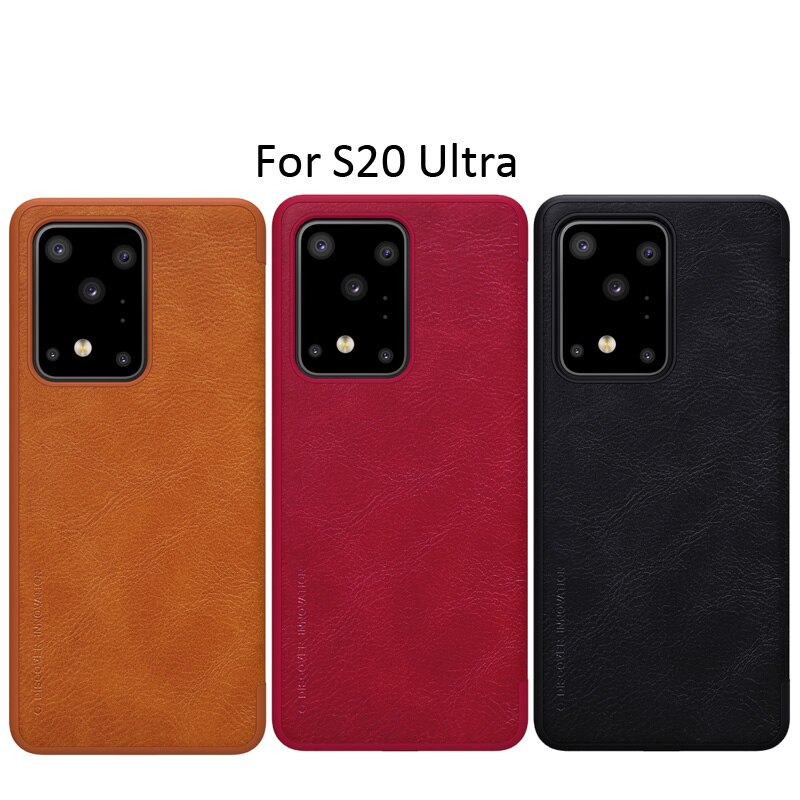 Bao da Galaxy S20 Ultra hiệu Nillkin Qin