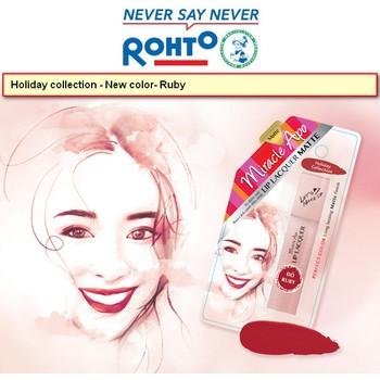 Son Kem Miracle Apo Màu Đỏ Ruby 3ml