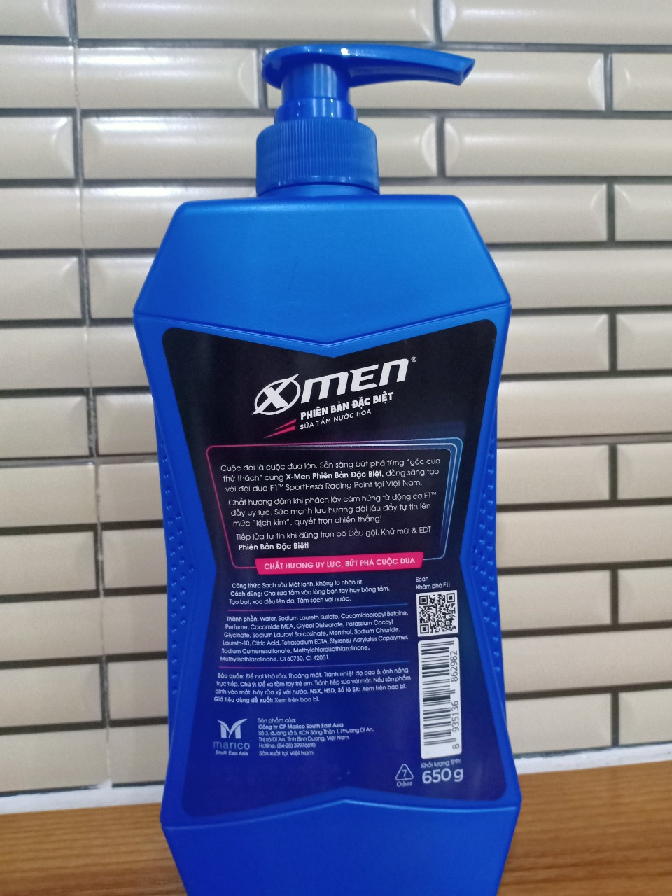 SỮA TẮM XM PHIÊN BẢN ĐẶC BIỆT
