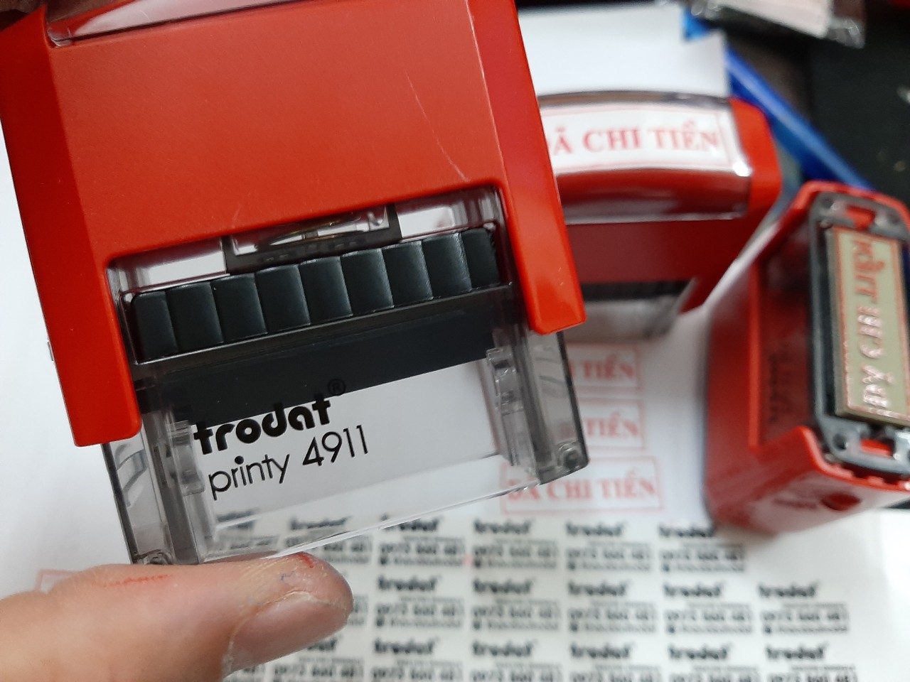 Con dấu ĐÃ CHI TIỀN Trodat 4911 (Loại tốt)