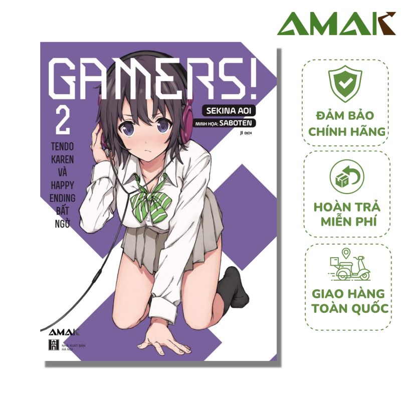 Gamers - Tập 2 - Amak Books - Tặng Kèm Bookmark