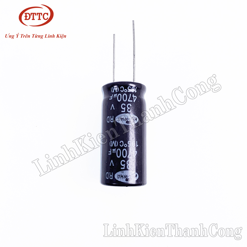 Tụ samwha 4700uf 35v 16x35mm