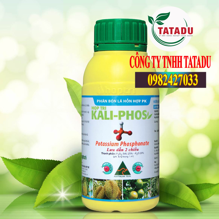 HỢP TRÍ KALI PHOS - PHÂN BÓN LÁ HỖN HỢP CHAI 1 LÍT