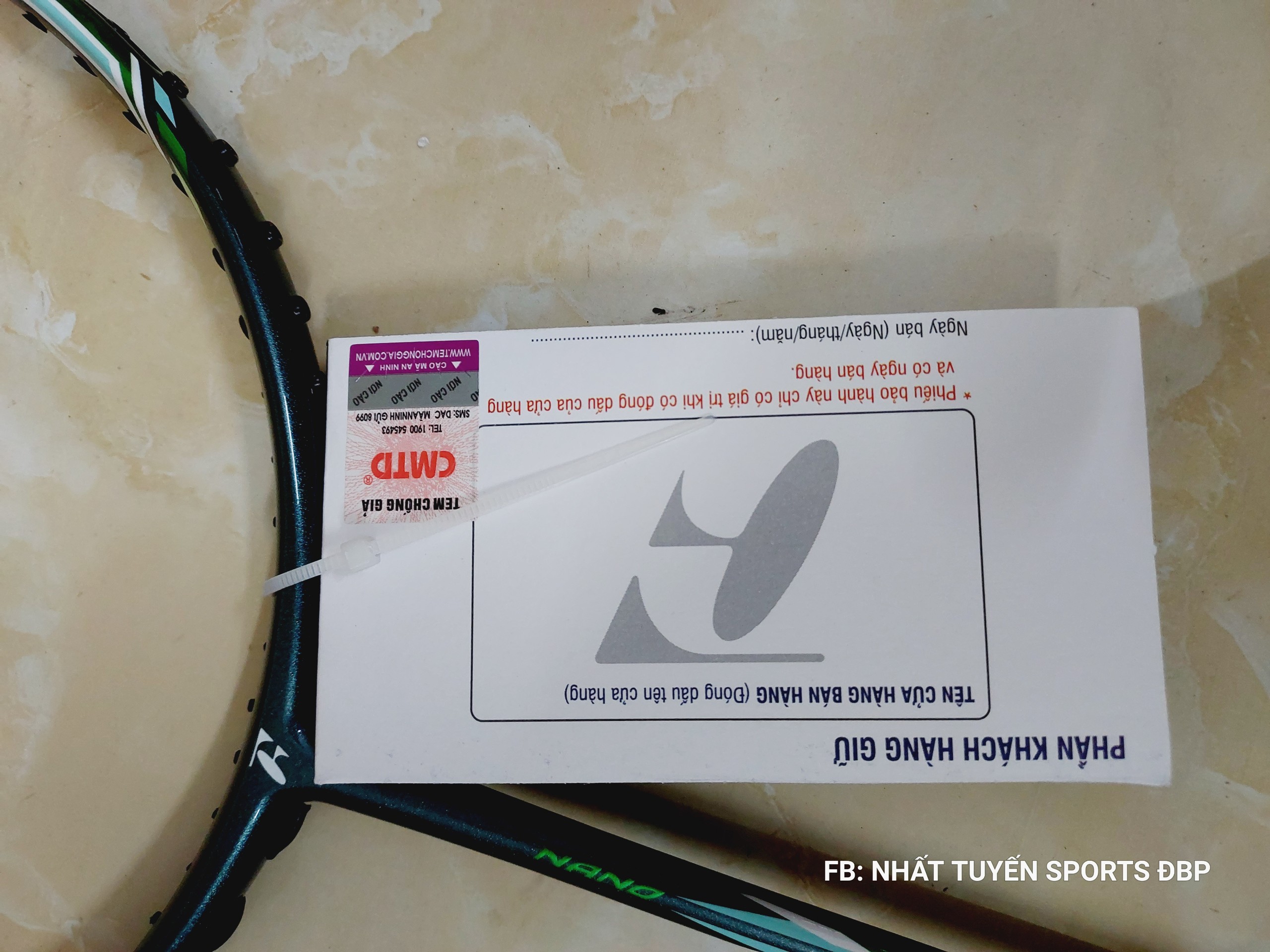 Vợt cầu lông Fleet POWER VOLT 7710 (Chính hãng)