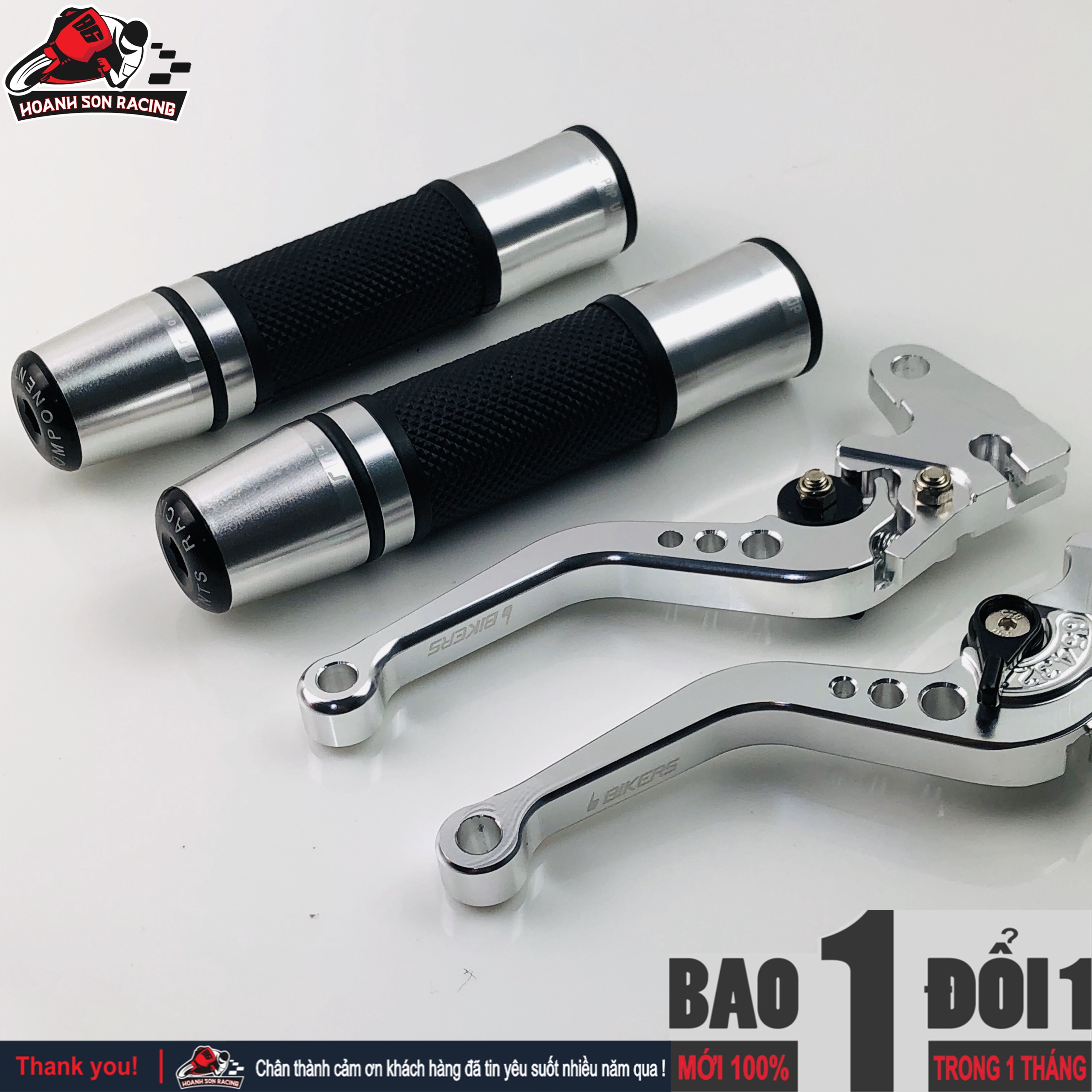 [HCM]COMBO 2 bao tay và 2 tay thắng 6 số (tay phanh) cao cấp gắn cho các dòng xe EXCITER / NVX / SIRUS RC / WAVE thắng đĩa