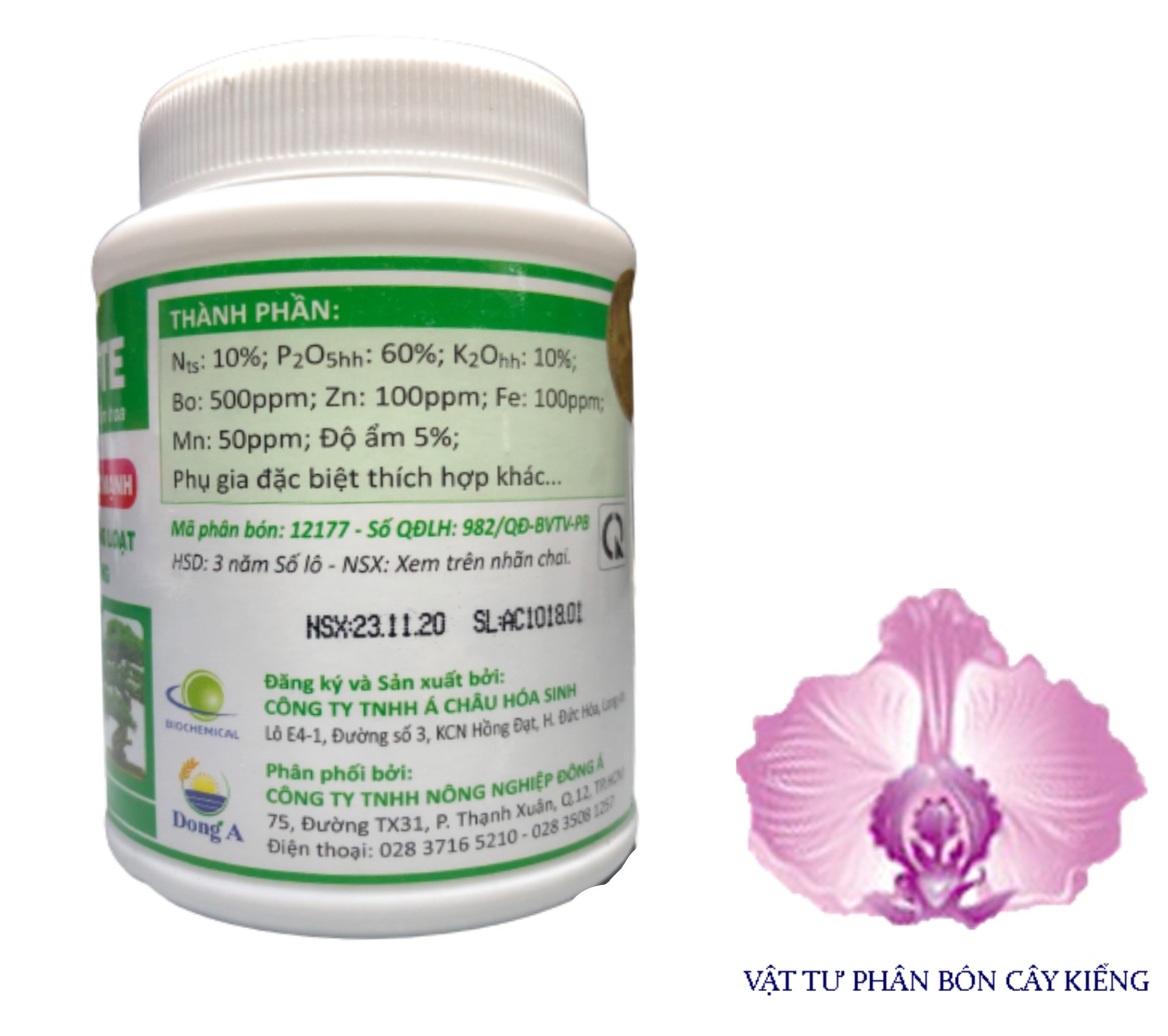 Phân Bón Siêu Lân AC 10-60-10+TE - #021A# 100g