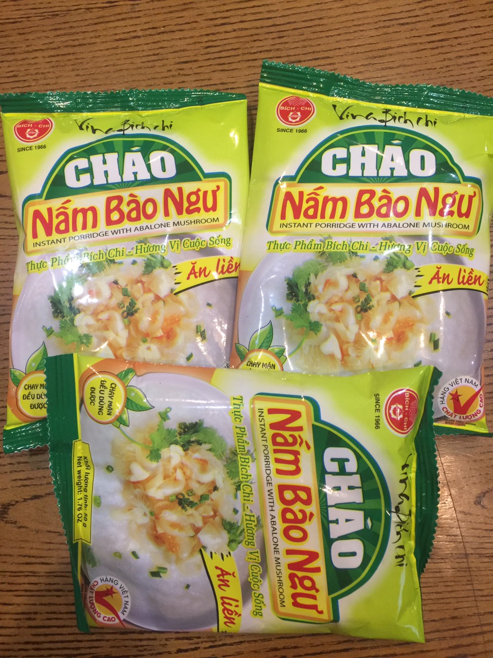 10 gói cháo nấm bào ngư Bích Chi
