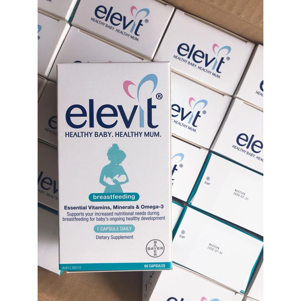 Vitamin Elevit dành cho mẹ đang cho con bú 60v - Úc