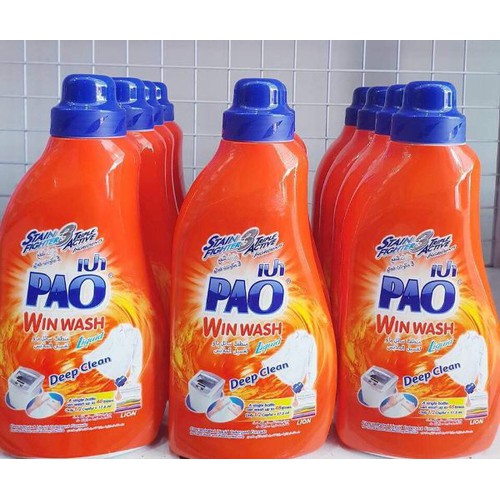 2 Chai Nước Giặt Pao 850Ml Thailand