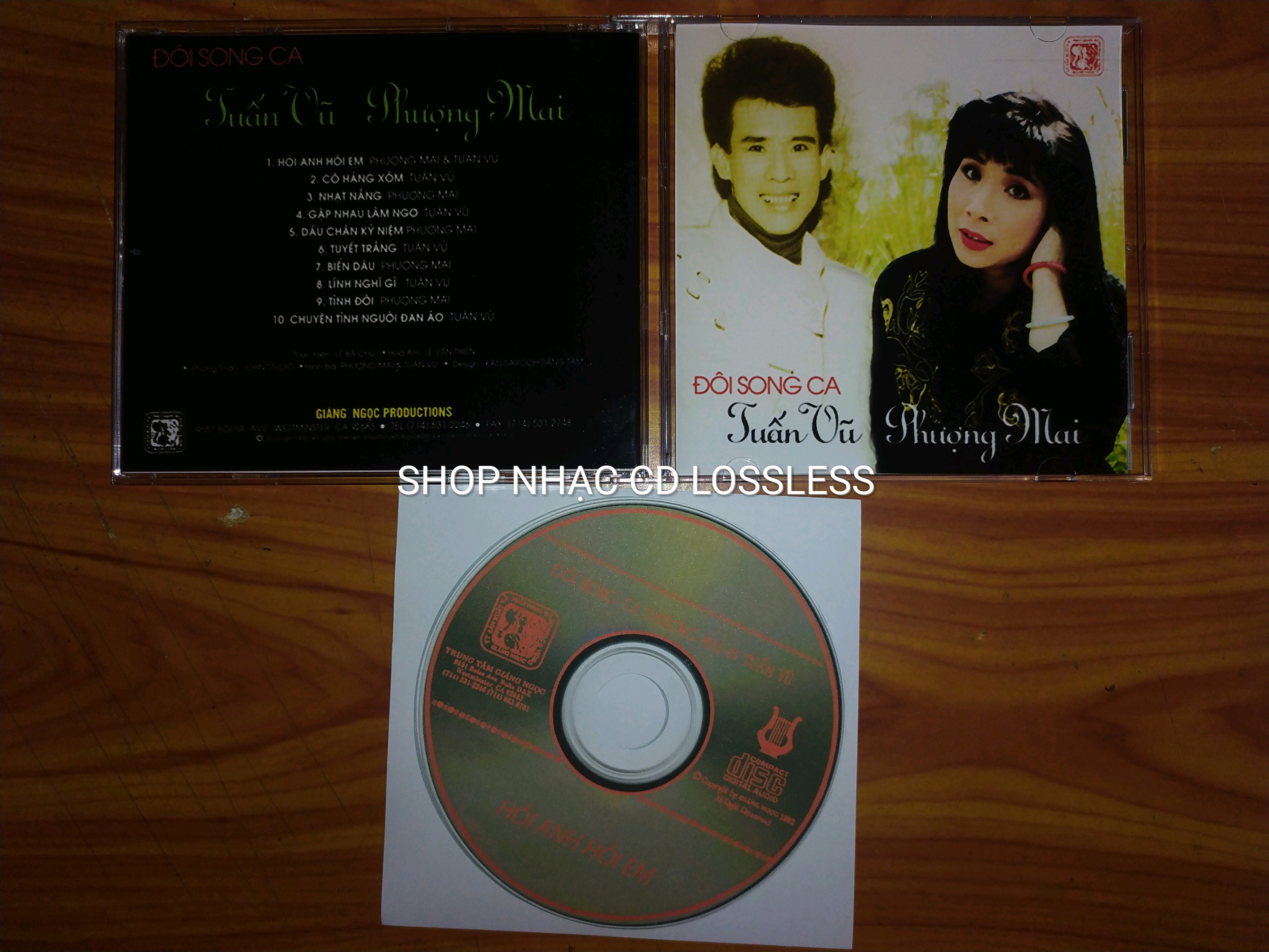 Đĩa 8CD nhạc vàng hải ngoại