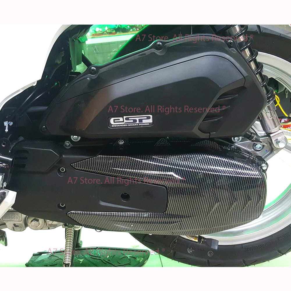 Ốp Lốc Máy SH 2017 - 2019 Nhựa Xi