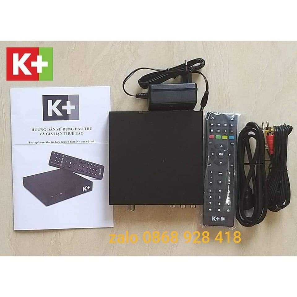 Đầu K+ HD mẫu mới nhất 2019 mới nguyên tem