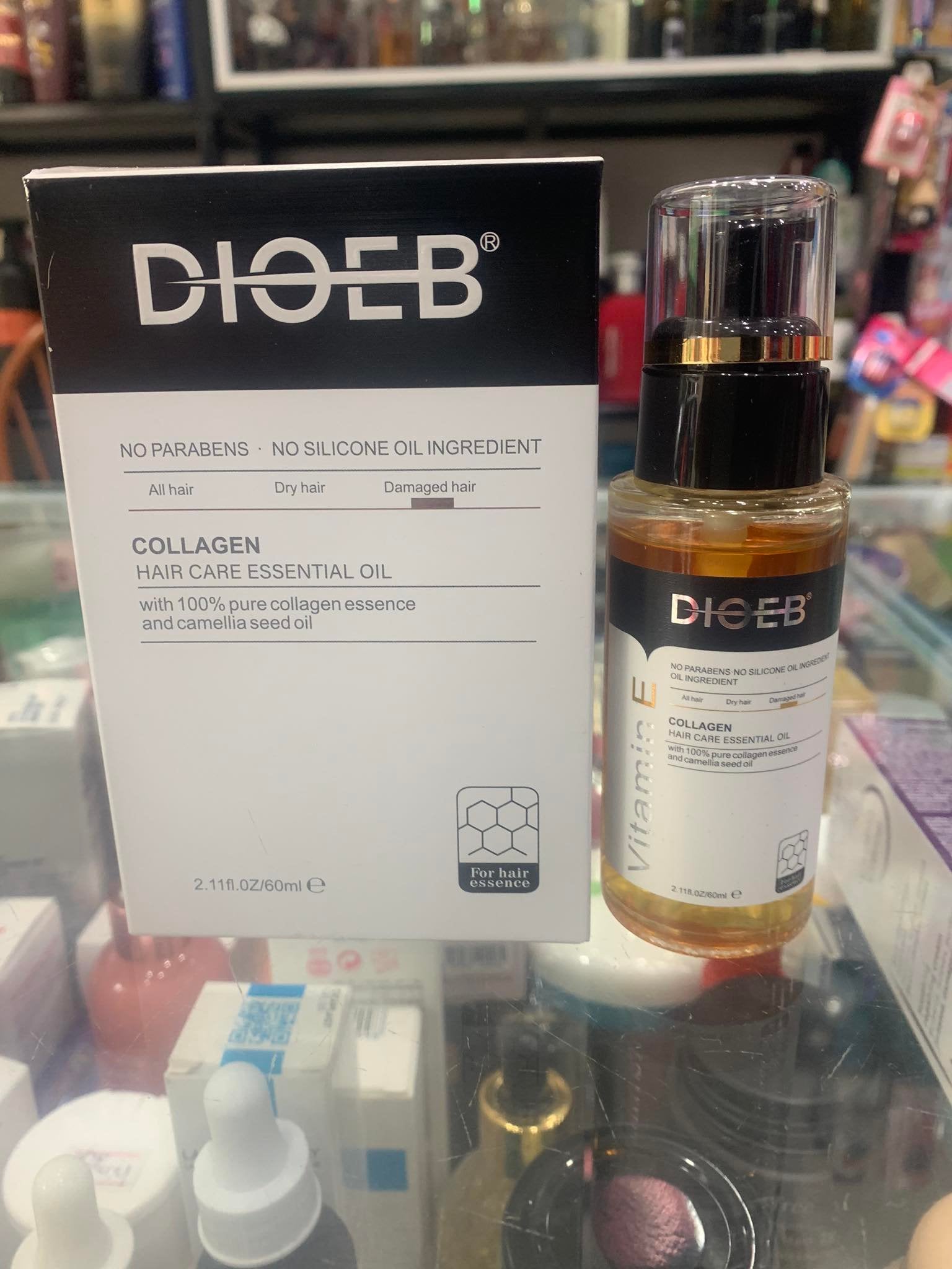 Tinh dầu dưỡng tóc collagen dioeb 60ml