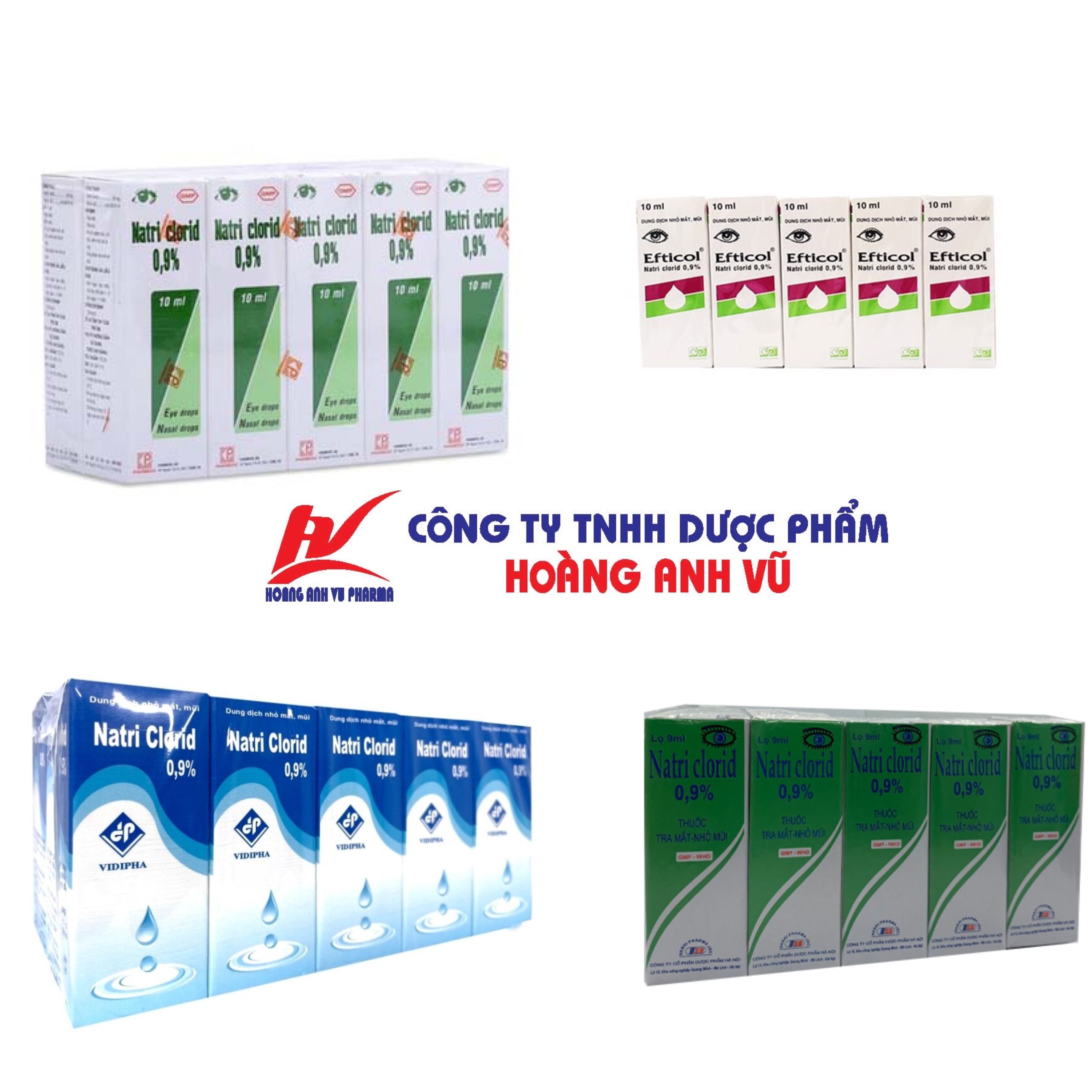 (LỐC 10CHAI) NƯỚC MUỐI SINH LÝ RỬA MẮT, MŨI