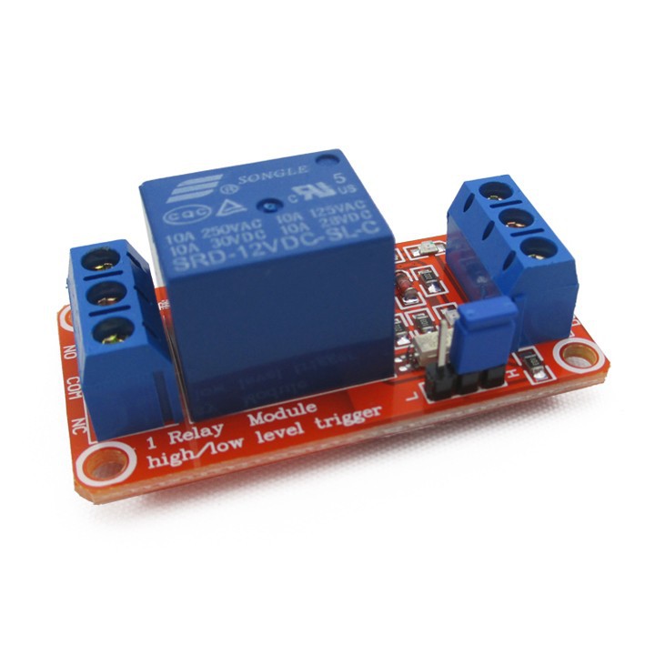 Module Relay 1 kênh 5V - 12V (board đỏ)