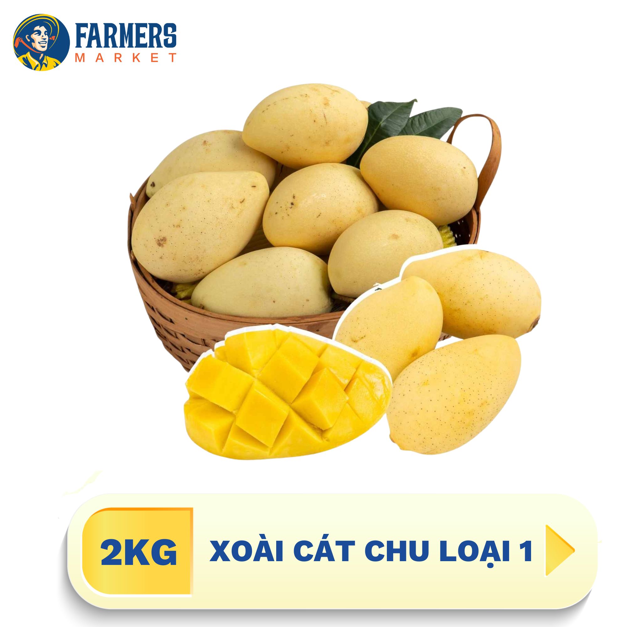 [Chỉ giao nội thành HCM] Xoài cát chu loại 1 - 1Kg