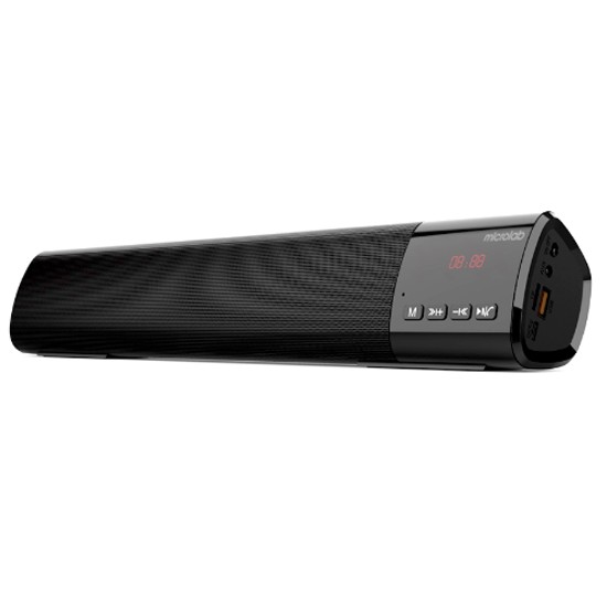 Loa bluetooth Microlab MS212 sạc pin thanh dài siêu hay nhiều chức năng