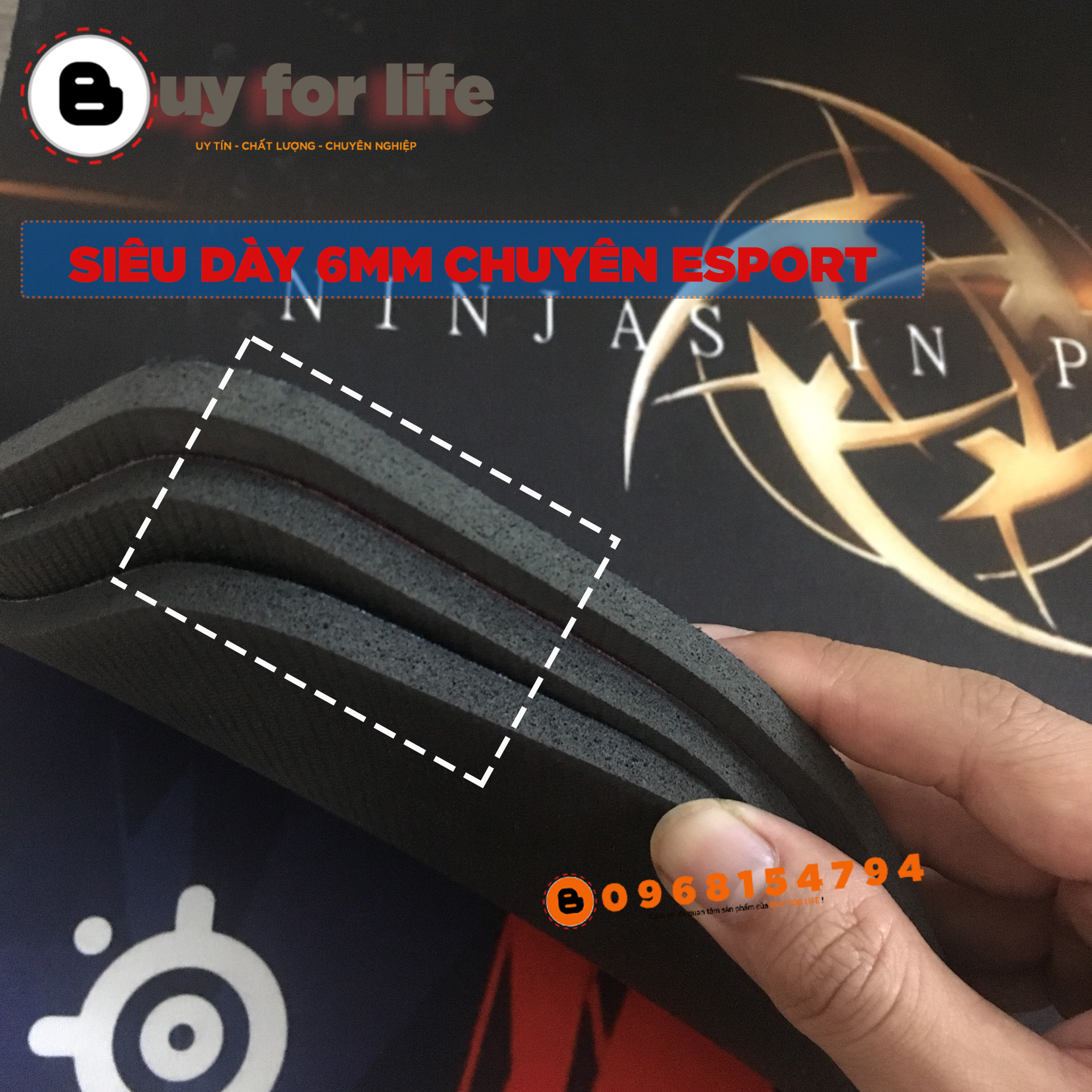 LÓT CHUỘT CỠ LỚN - Pad steelseries 450x400x4(MM)