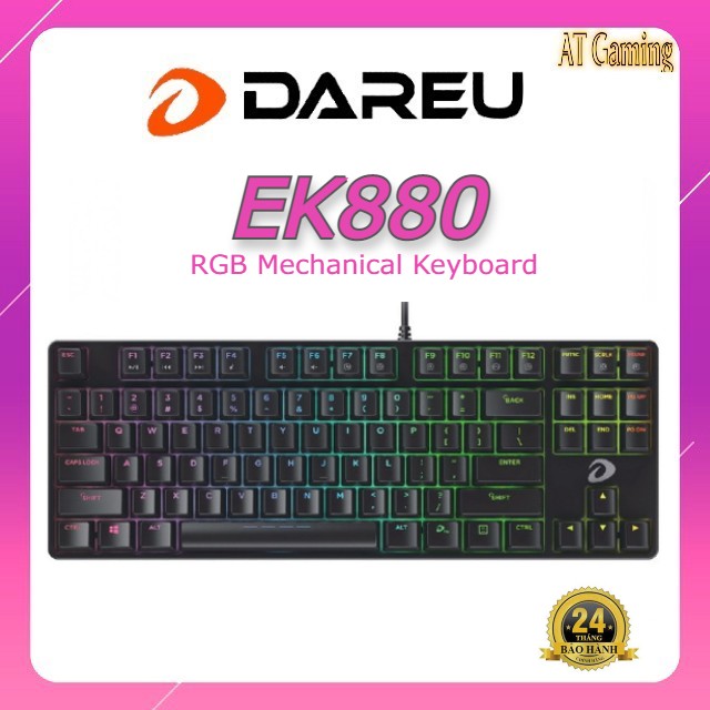 Bàn phím cơ Gaming DAREU DK880 / EK880 87KEY