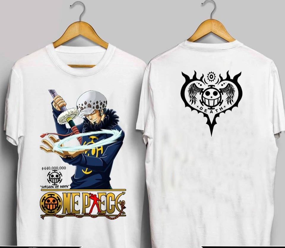 [HCM]( ẢNH THẬT ) Áo Thun Trafalgar D. Water Law Cực Độc | Áo Đảo Hải Tặc One Piece | Mũ Rơm Team