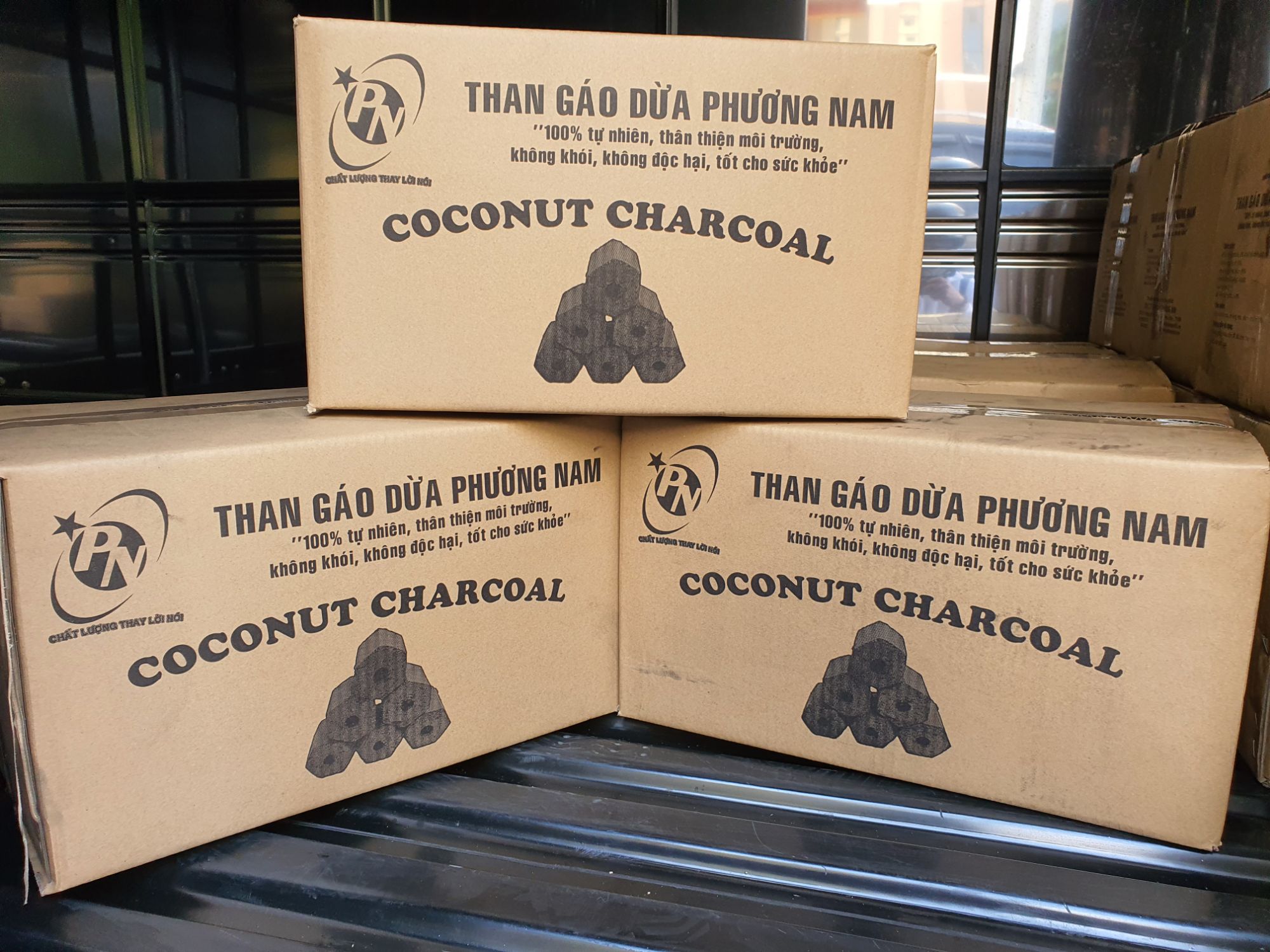 THAN GÁO DỪA KHÔNG KHÓI PHƯƠNG NAM
