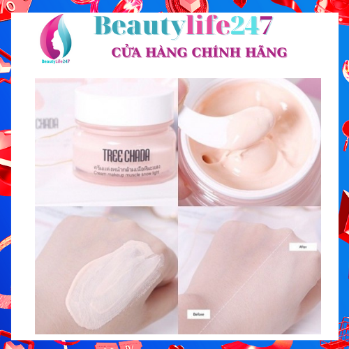 [HCM]Kem Make up Trang Điểm Tree Chada Thái Lan (treechada)