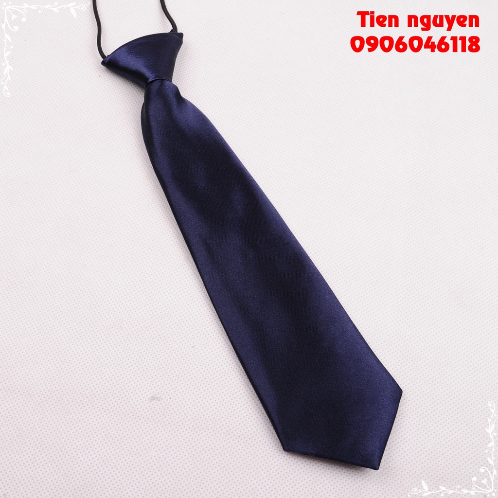 Cà vạt trẻ em - cavat thắt sẵn 6*26cm