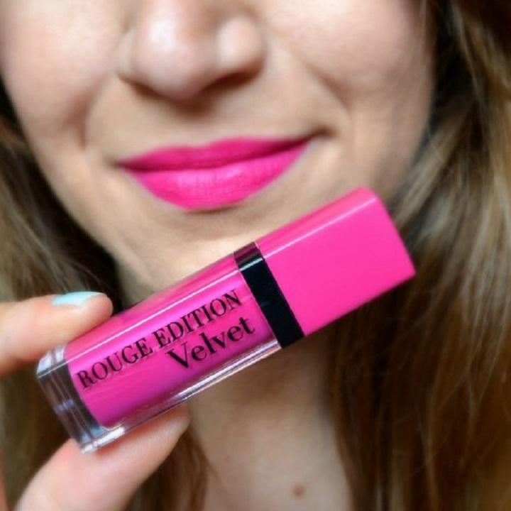 [HCM]Son Bourjois Velvet 06 hồng fuchsia