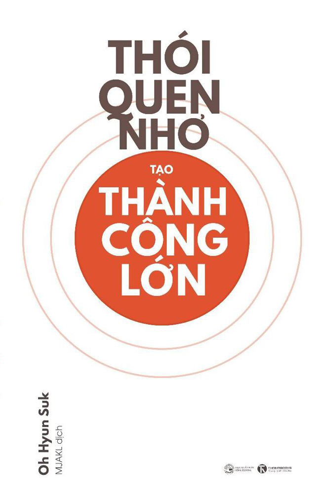 Sách - Thói quen nhỏ tạo thành công lớn