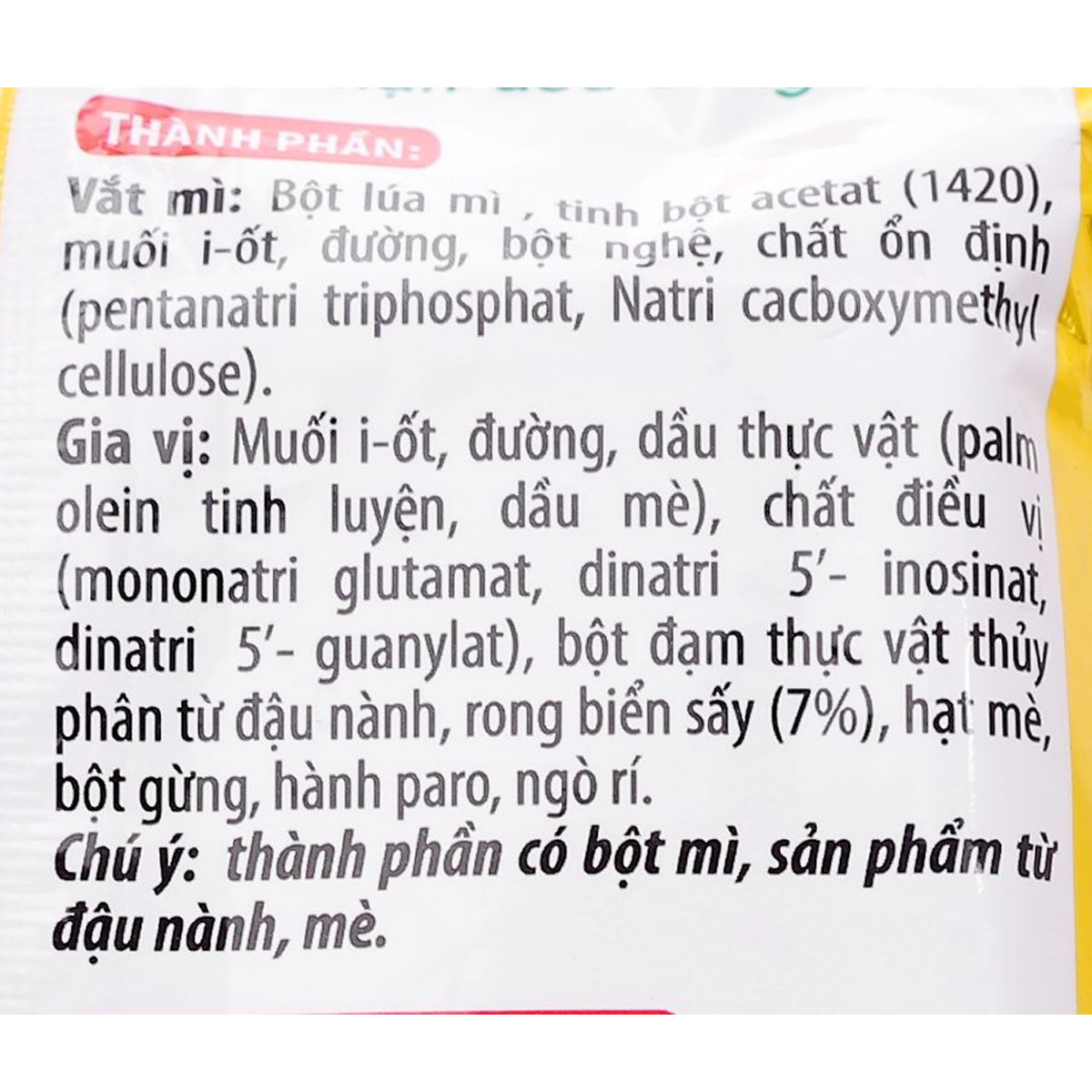 COMBO 10 GÓI MÌ UDON RONG BIỂN NEW WAY