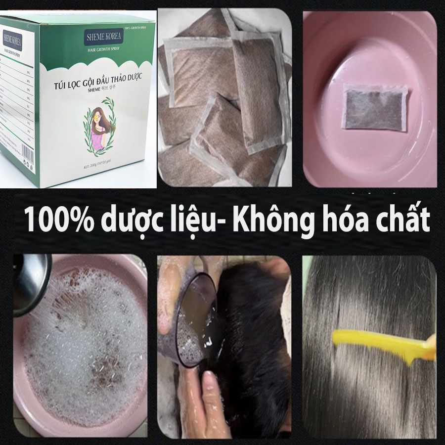 Xịt mọc tóc, nhanh dài tóc thảo dược SHEME