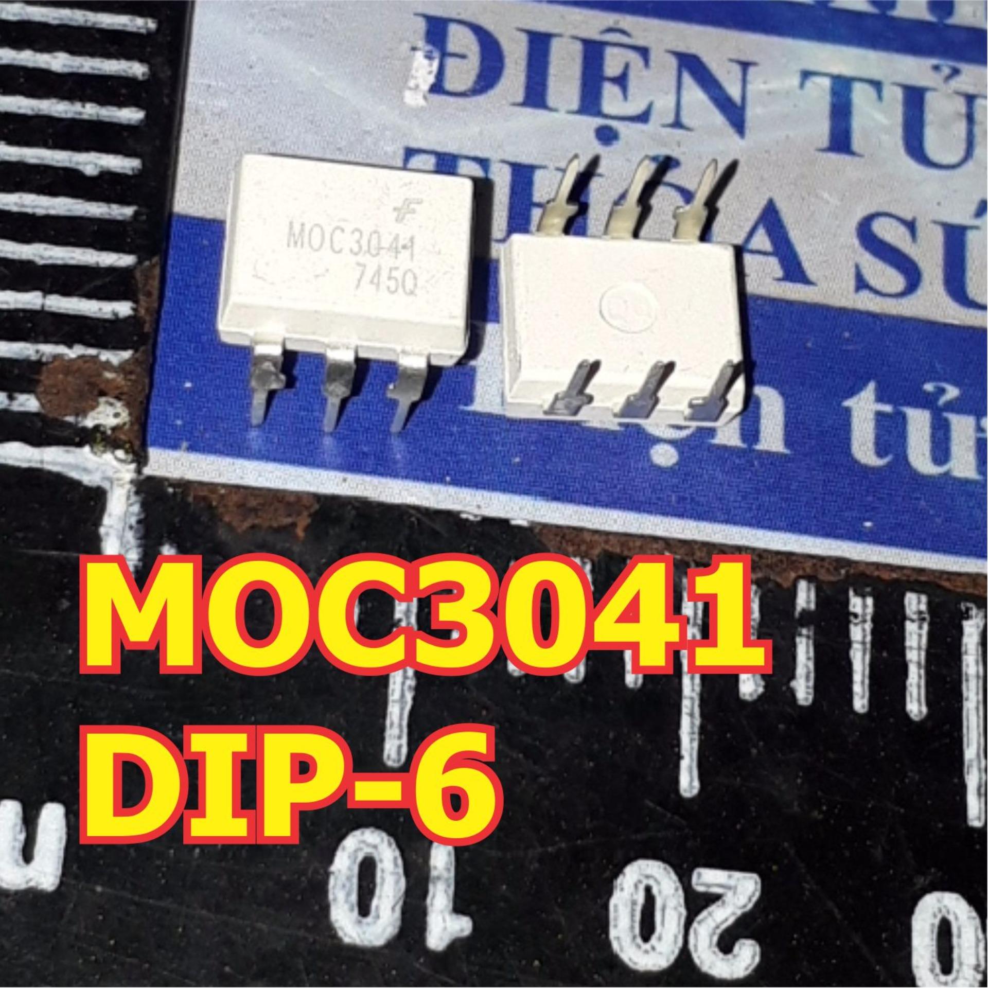 5 con MOC3041 3041 400V OUT:TRIAC OPTO cách ly quang DIP-6 kde1422