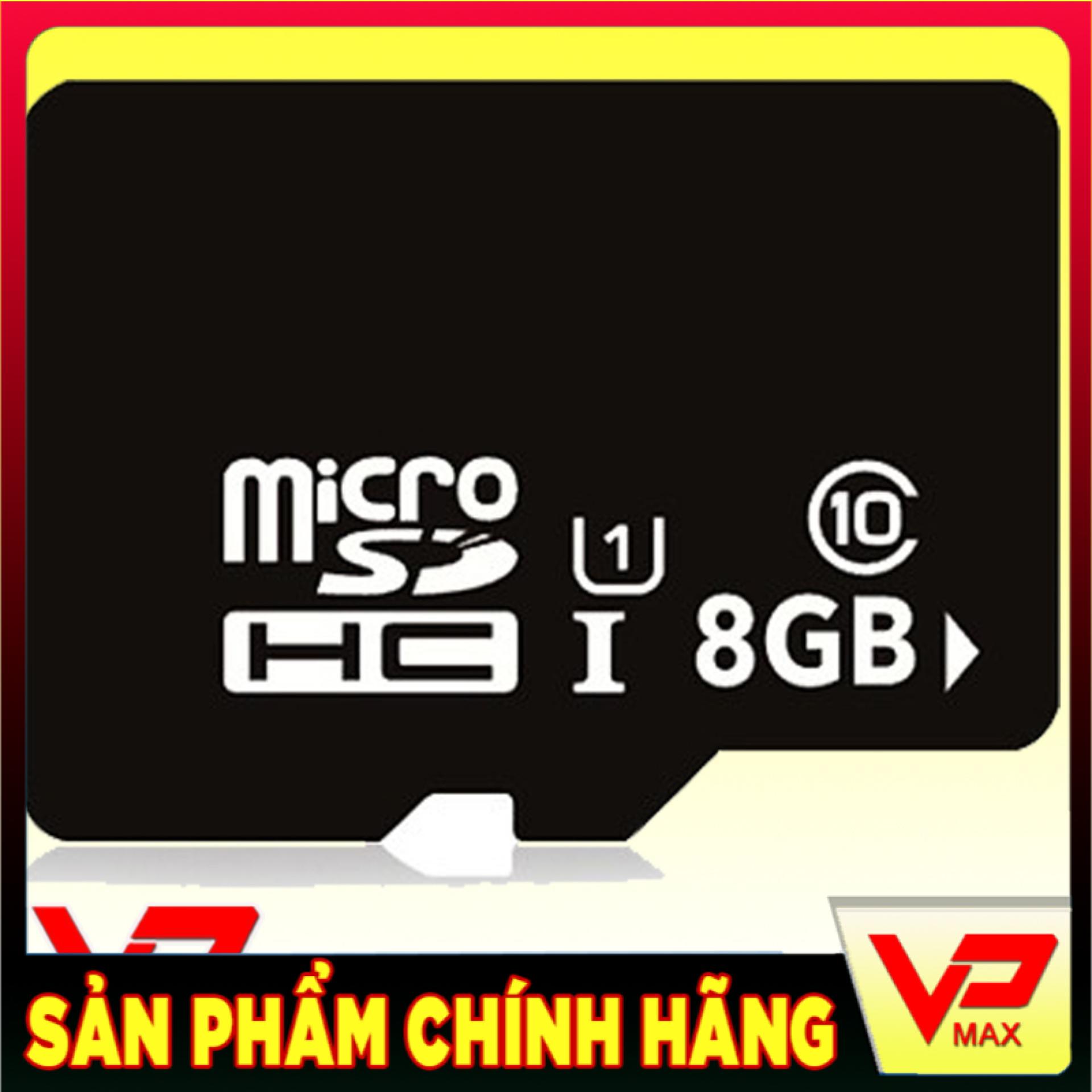 VPMAX - Thẻ nhớ Micro SD 8Gb 4Gb class 10
