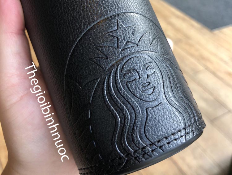 [HCM]Korea 2020 Latest Starbucks Leather Thermos Cup 16oz B447