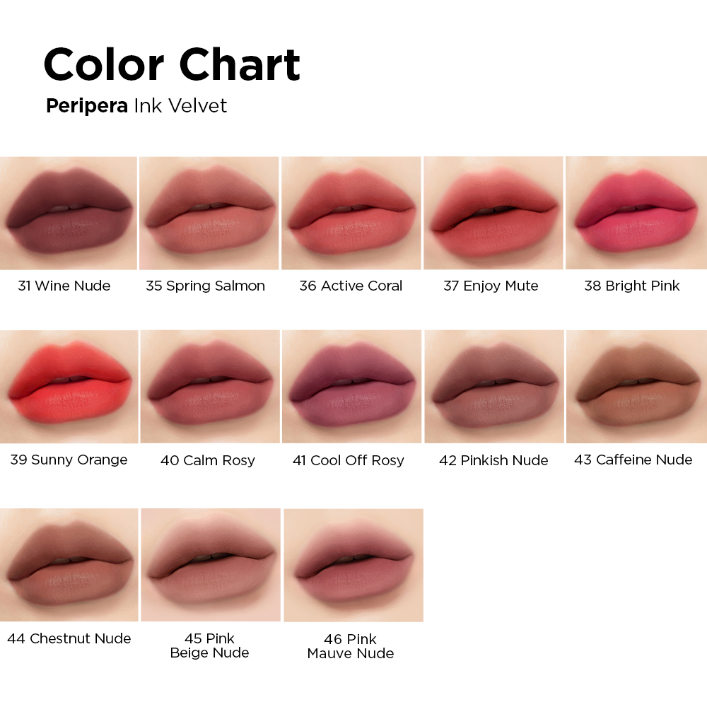 [Săn Deal]Son Tint lì Peripera Ink Velvet 4g