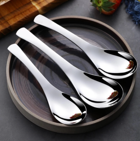 Thìa ăn cơm thìa ăn súp - Muỗng inox 304